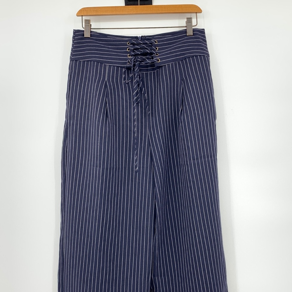 Every Pinstripe Capri Trousers